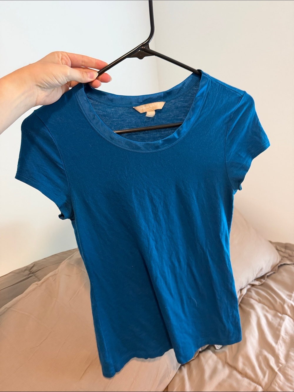Banana Republic Teal Blue Short Sleeve Crewneck Tee